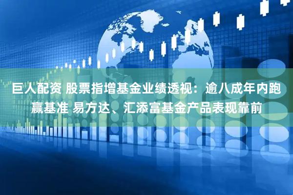 巨人配资 股票指增基金业绩透视：逾八成年内跑赢基准 易方达、汇添富基金产品表现靠前